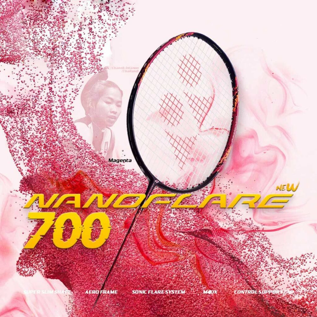Vợt cầu lông Yonex Nanoflare 700 Đỏ New