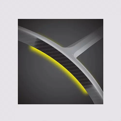 Mô phỏng Công nghệ Aramid Reinforced Fibers trên vợt Mizuno