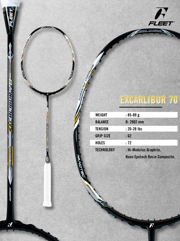 Vợt cầu lông Fleet Ahanken Excalibur 70