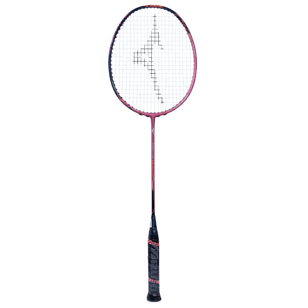 Mizuno Fortius 29 Ultima có thiết kế chủ đạo là đen và hồng nổi bật