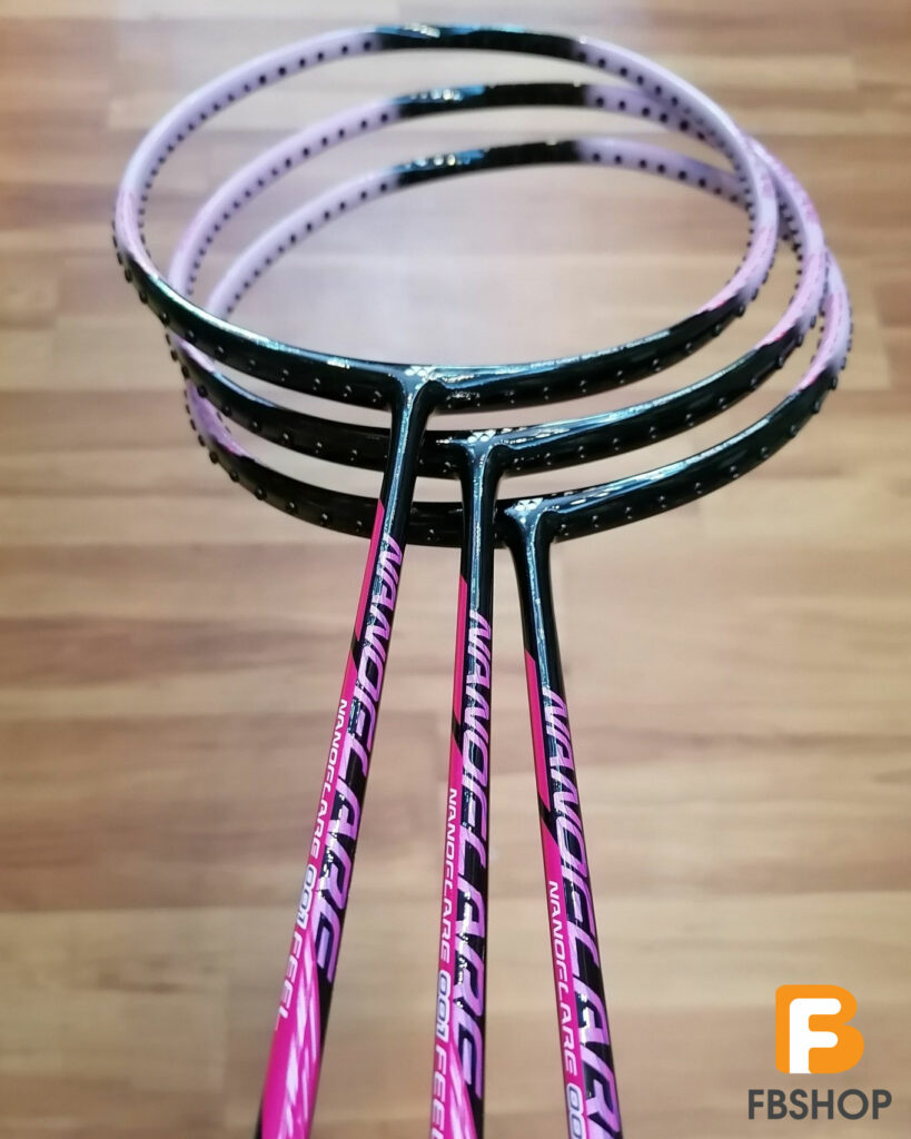 Vợt cầu lông Yonex màu hồng Nanoflare 201 Feel