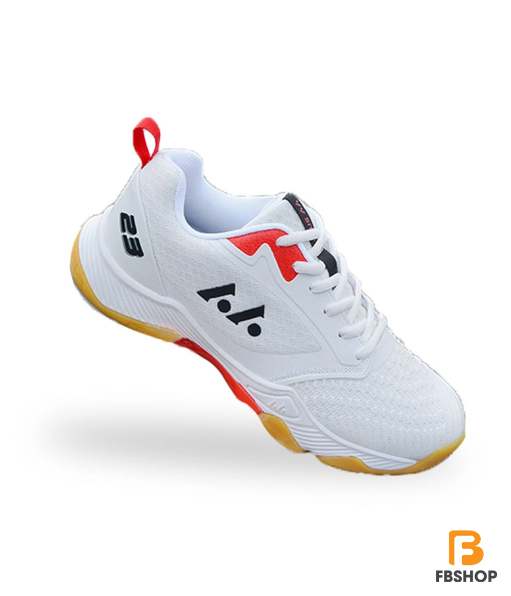 Giày cầu lông Lefus L023 Trắng Đỏ