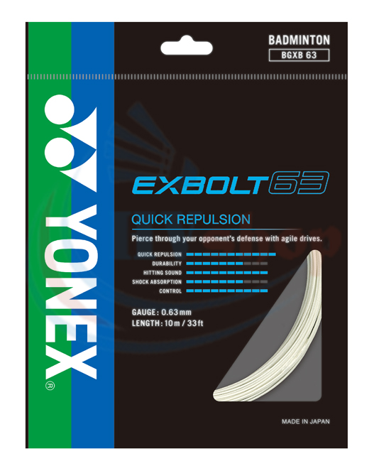 Cước cầu lông Yonex Exbolt 63