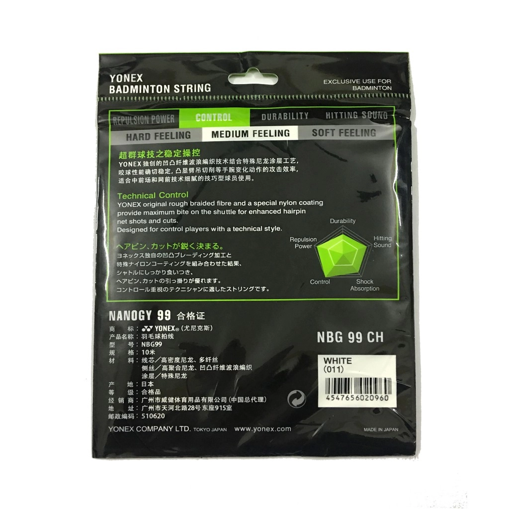 Cước cầu lông Yonex Nanogy 99