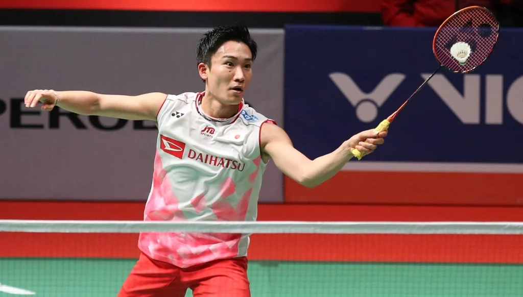 Vận động viên cầu lông Kento Momota