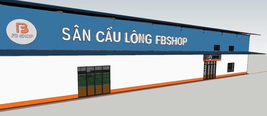 Sân cầu lông Fbshop