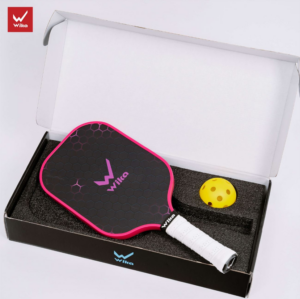 Vợt Pickleball Wika Vigor Đen Hồng | Ấn Tượng Và Độc Đáo