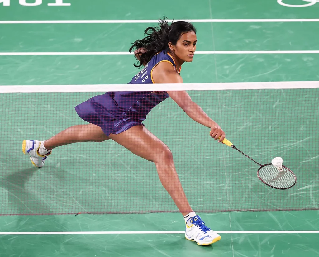 P. V. Sindhu được biết đến với lối chơi tấn công mạnh mẽ