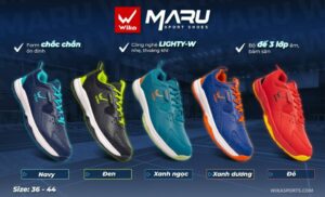 Giày Cầu Lông Wika Maru | Mang Đến Sự Trẻ Trung