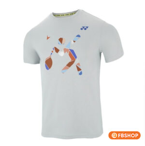 Áo cầu lông Yonex PM 2510 - Xám | Phong Cách Đột Phá