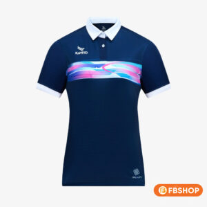 Áo cầu lông Kamito Galaxy 3 KMAP245323F Nữ - Navy | Thoải mái vận động