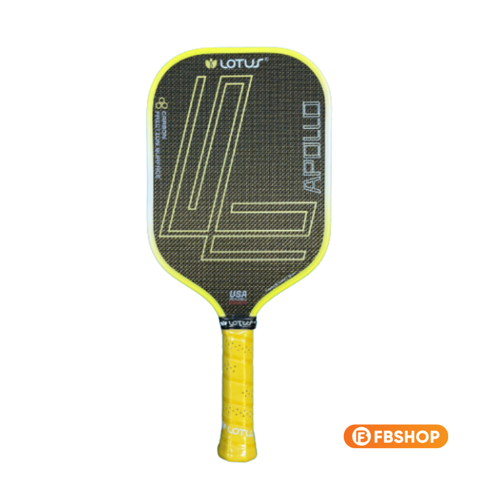 Vợt Pickleball Lotus Apollo 16mm - Vàng