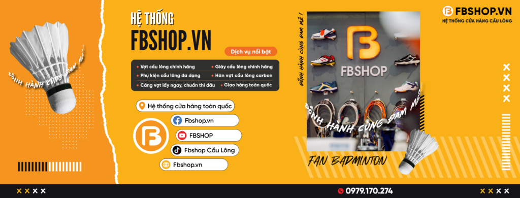 Vợt hot giá tốt - Chỉ có tại chương trình Sale off cuối năm tại Fbshop