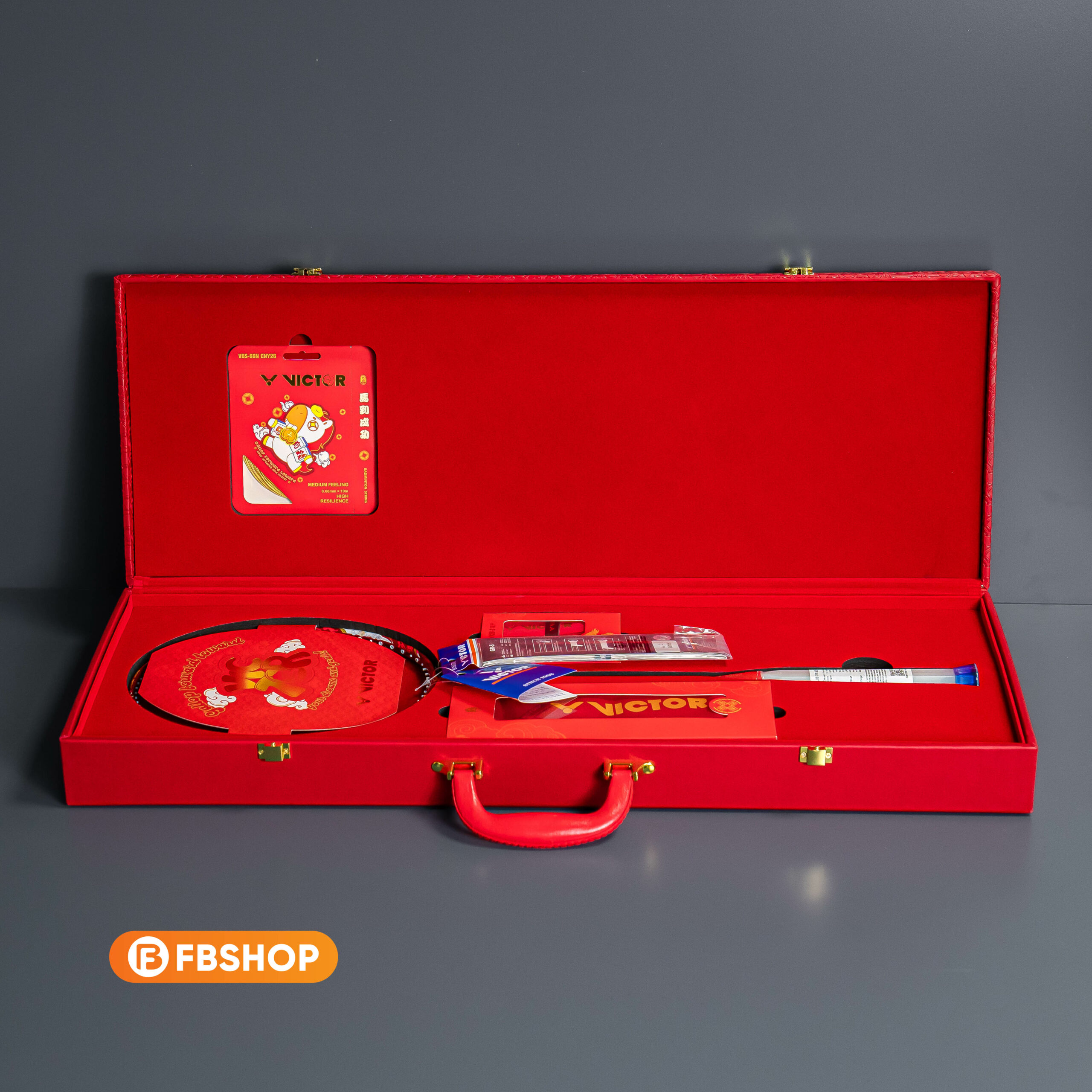 Set Vợt Cầu Lông Victor Auraspeed HS Plus CNY 2026 | Mã Đáo Thành Công