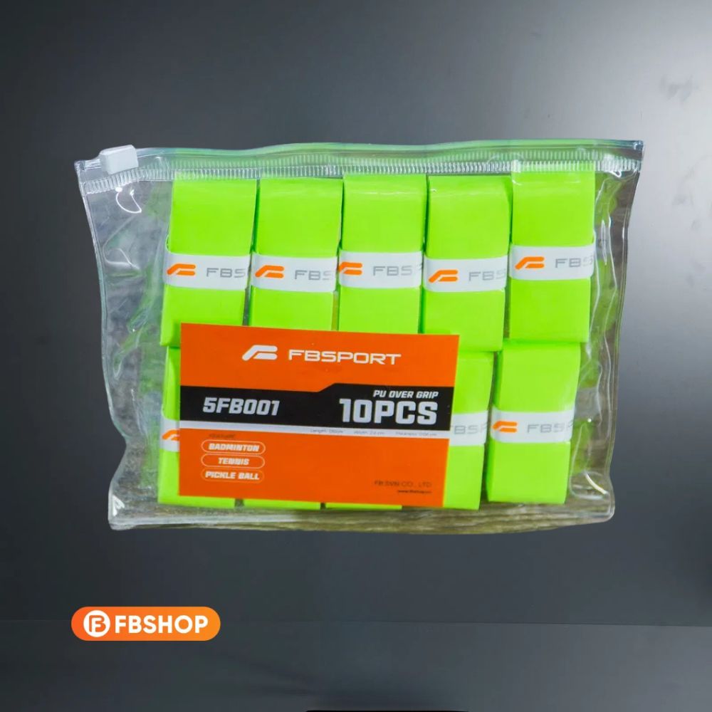 Cuốn vợt Fbsport có thiết kế bắt mắt, màu sắc đa dạng
