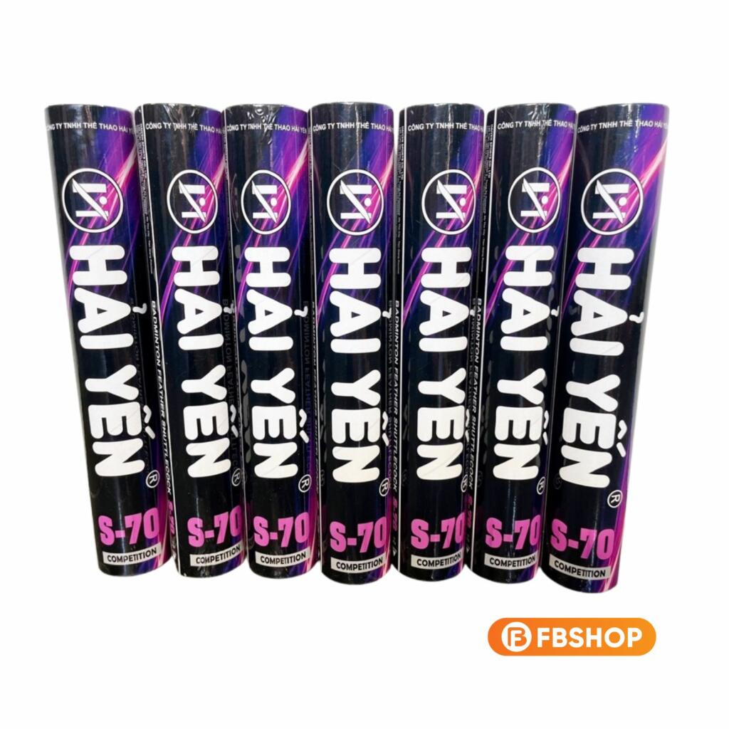 Ống Cầu Lông Hải Yến S70 nhận được sự tin tưởng đông đảo của cộng đồng lông thủ 