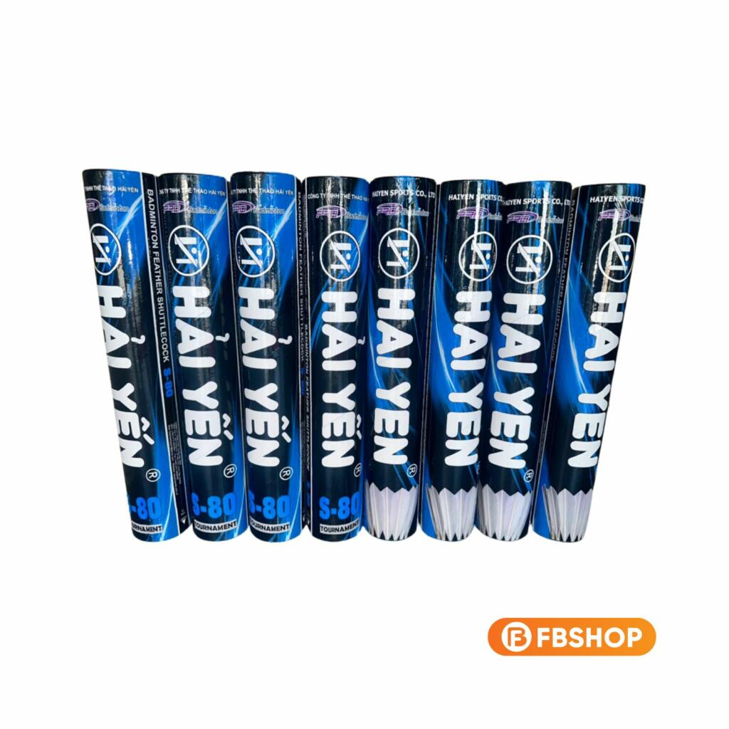 Ống Cầu Lông Hải Yến S80 cho cảm giác cầu chuẩn hóa quỹ đạo 