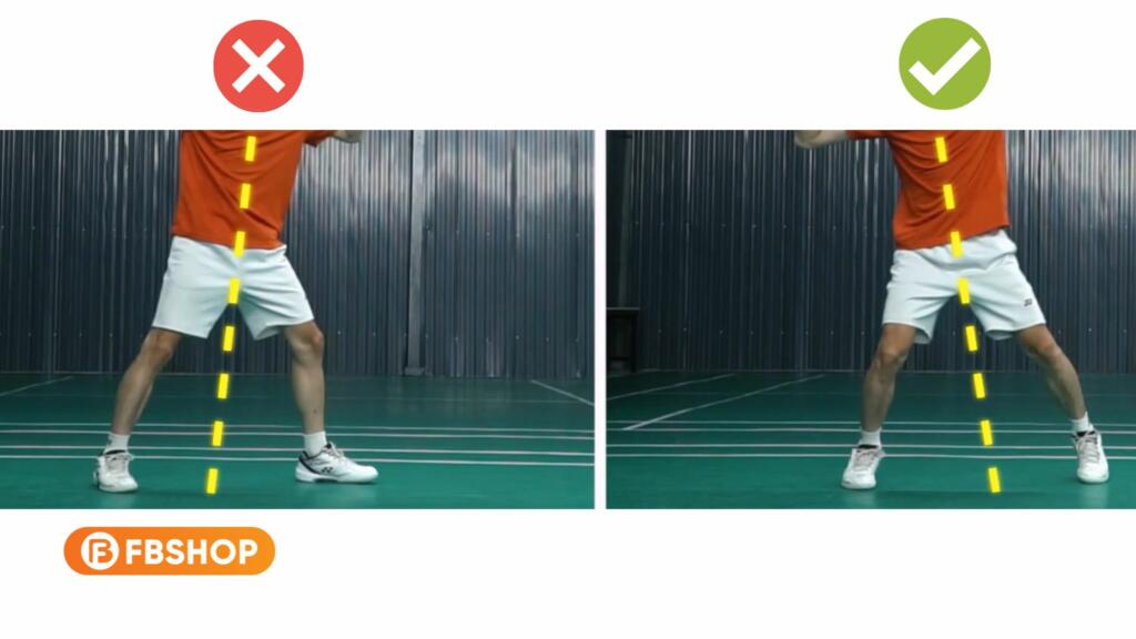 Kỹ thuật tạo đà đúng là người chơi phải nghiêng người về đằng sau 