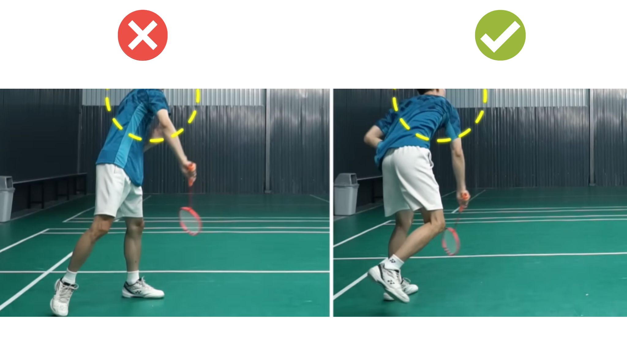 Việc xoay bả vai giúp bạn có thể thực hiện hàng trăm cú đập mỗi trận đấu mà không gặp phải những cơn đau nhức.