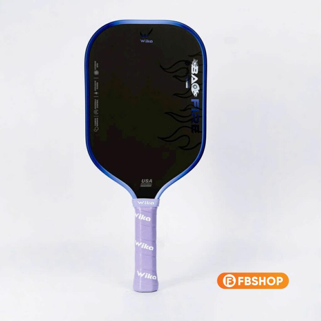 Thiết kế hiện đại của Vợt Pickeball Wika Bao Fire