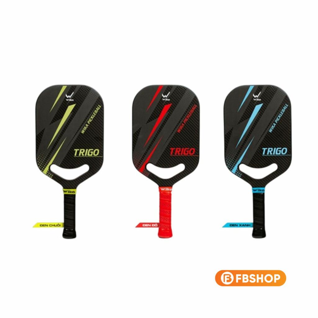 Vợt Pickleball Wika Trigo với 3 phiên bản màu sắc đa dạng cho người chơi lựa chọn Vợt Pickleball Wika Trigo với 3 phiên bản màu sắc đa dạng cho người chơi lựa chọn