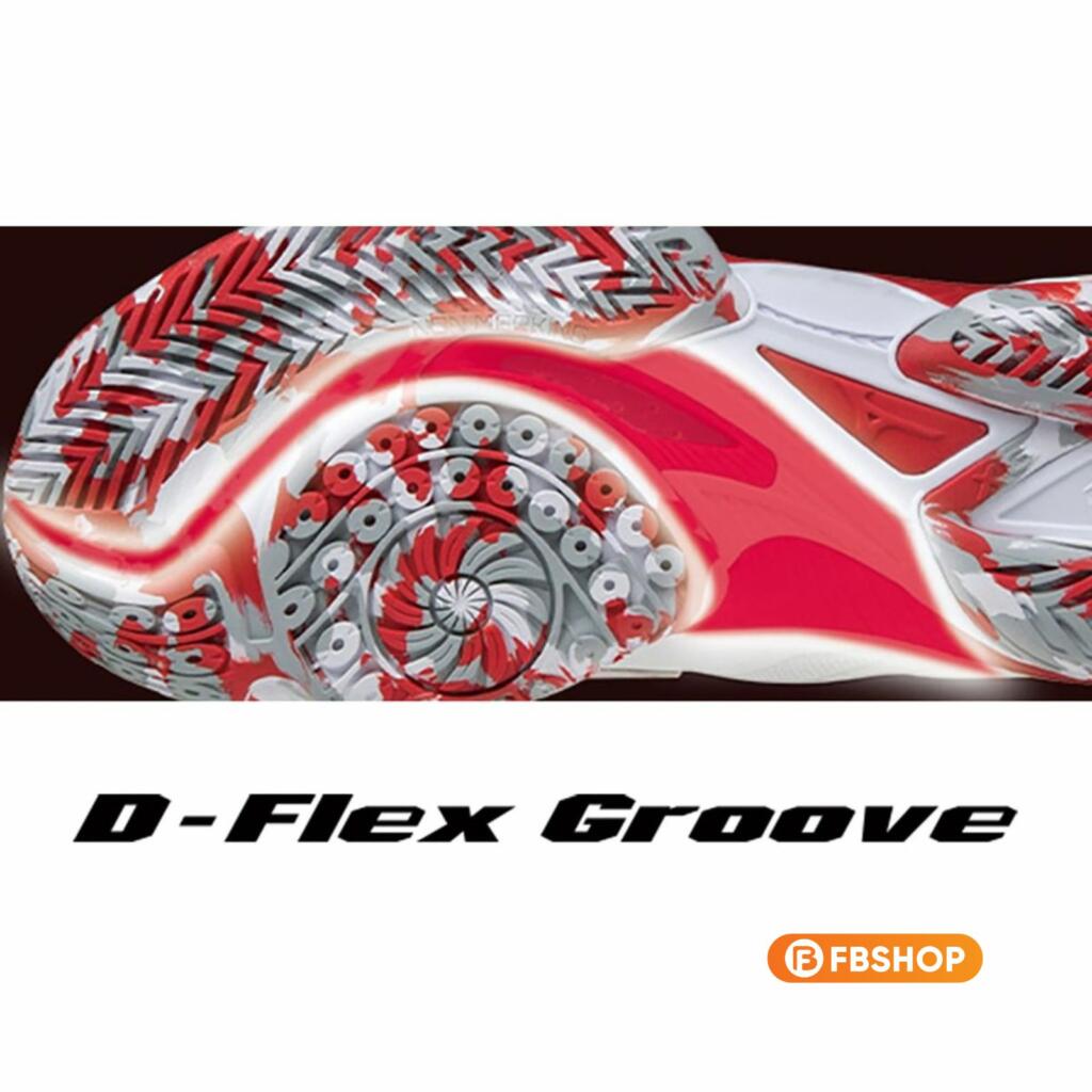 D-Flex Groove di chuyển ổn định trong những tình huống xoay người, đổi hướng đột ngột.