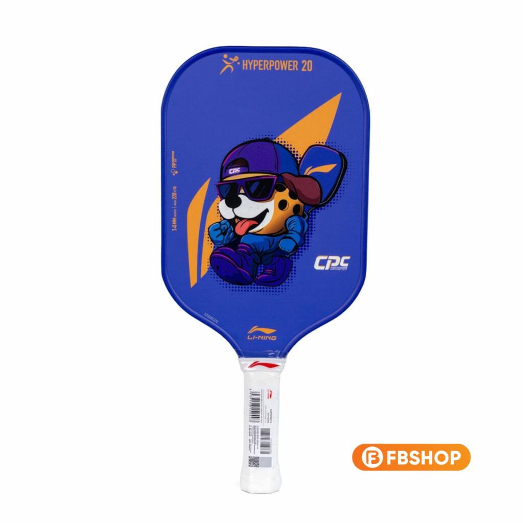 Vợt Pickleball Lining Hyperpower 20 với thiết kế đầy độc đáo 