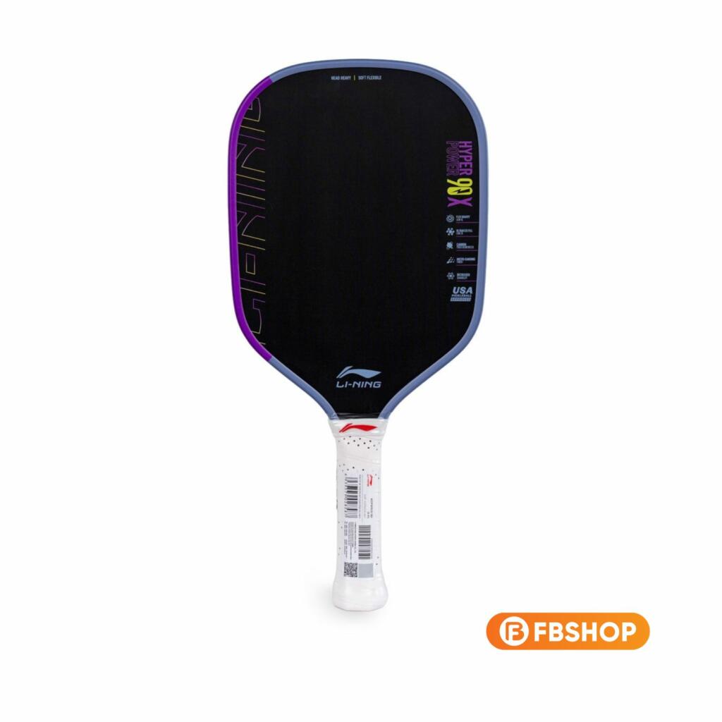 Vợt Pickleball Lining Hyperpower 90X được thiết kế màu Tím sắc Nho đầy tinh tế