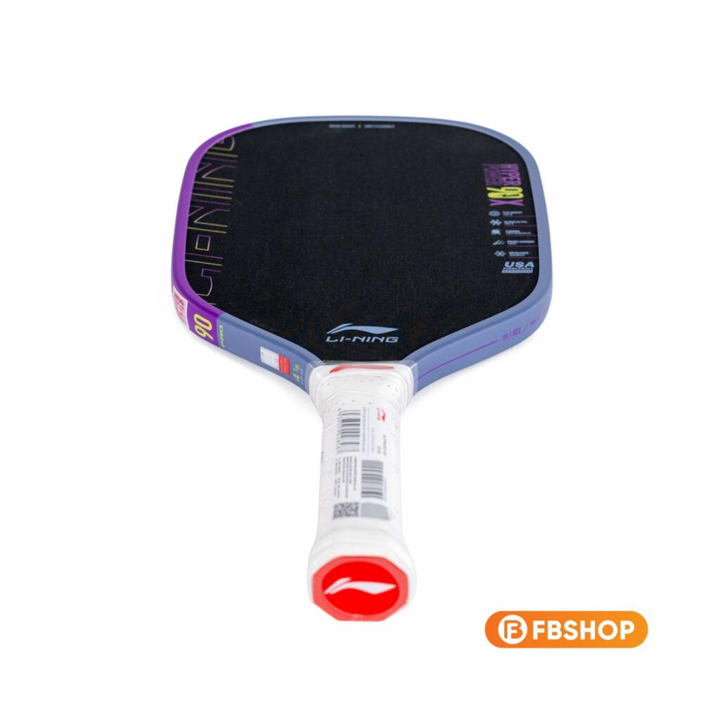Vợt Pickleball Lining Hyperpower 90X cho khả năng tấn công bất ngờ những vô cùng êm ái 