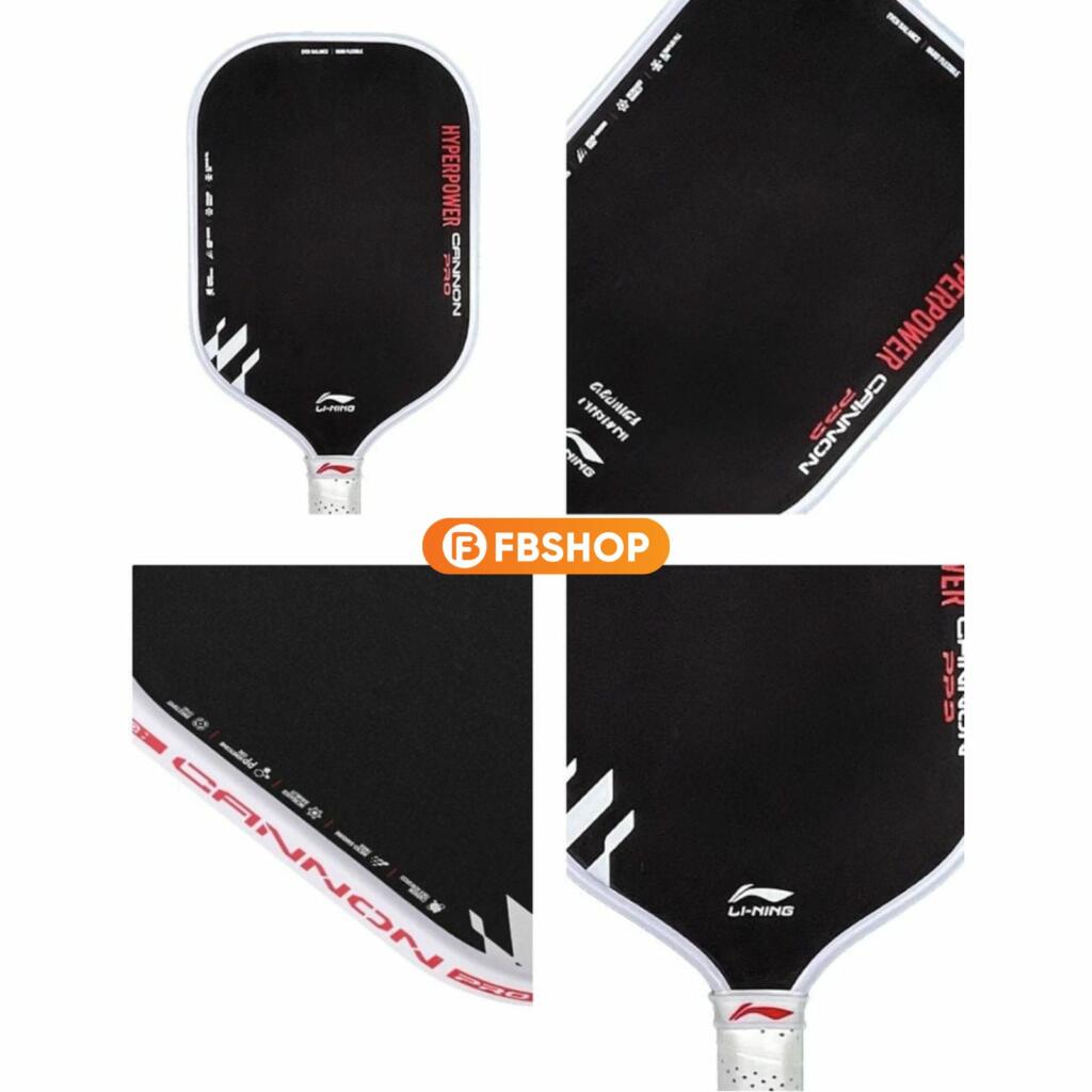 Vợt Pickleball Lining Hyperpower Cannon Pro gây ấn tượng về khả năng tấn công ngay từ cú giao bóng đầu tiên