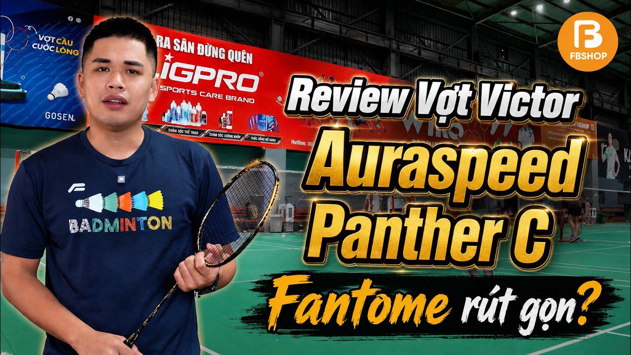 Review vợt cầu lông Victor Auraspeet Panther C