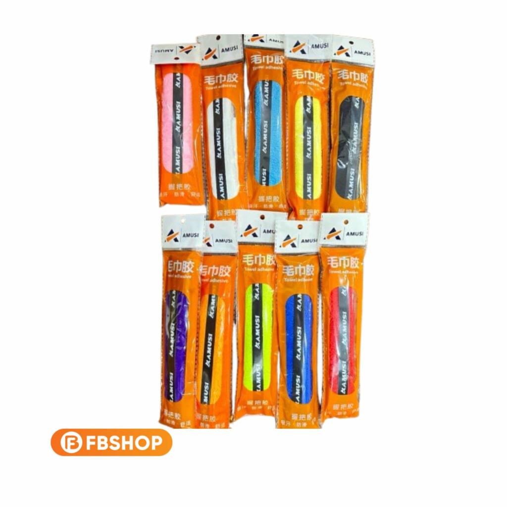 Quấn Cán Vải Amusi được làm từ vải cotton cho độ thấm hút mồ hôi cực tốt Quấn Cán Vải Amusi được làm từ vải cotton cho độ thấm hút mồ hôi cực tốt