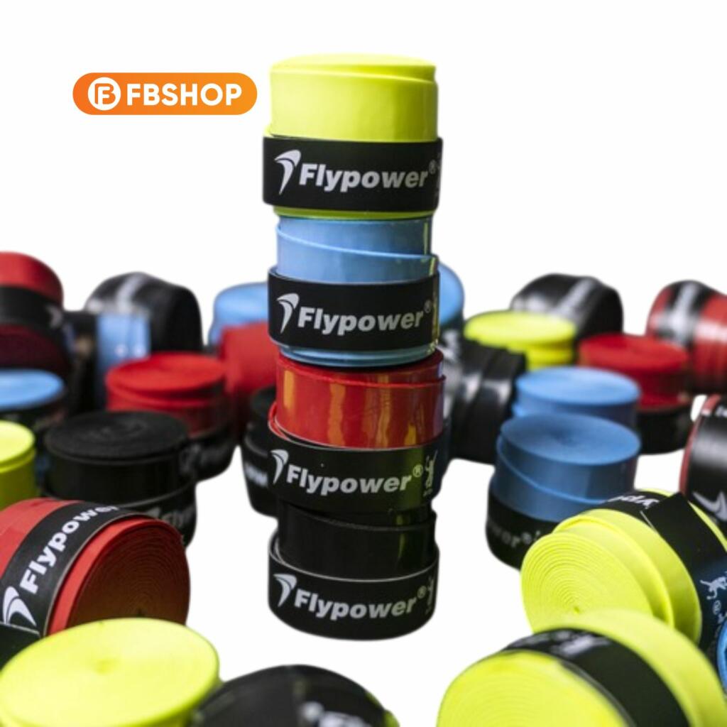 Quấn Cán Vợt Cầu Lông Flypower hỗ trợ người chơi ở mọi lối chơi mà không làm mất đi sự linh hoạt 
