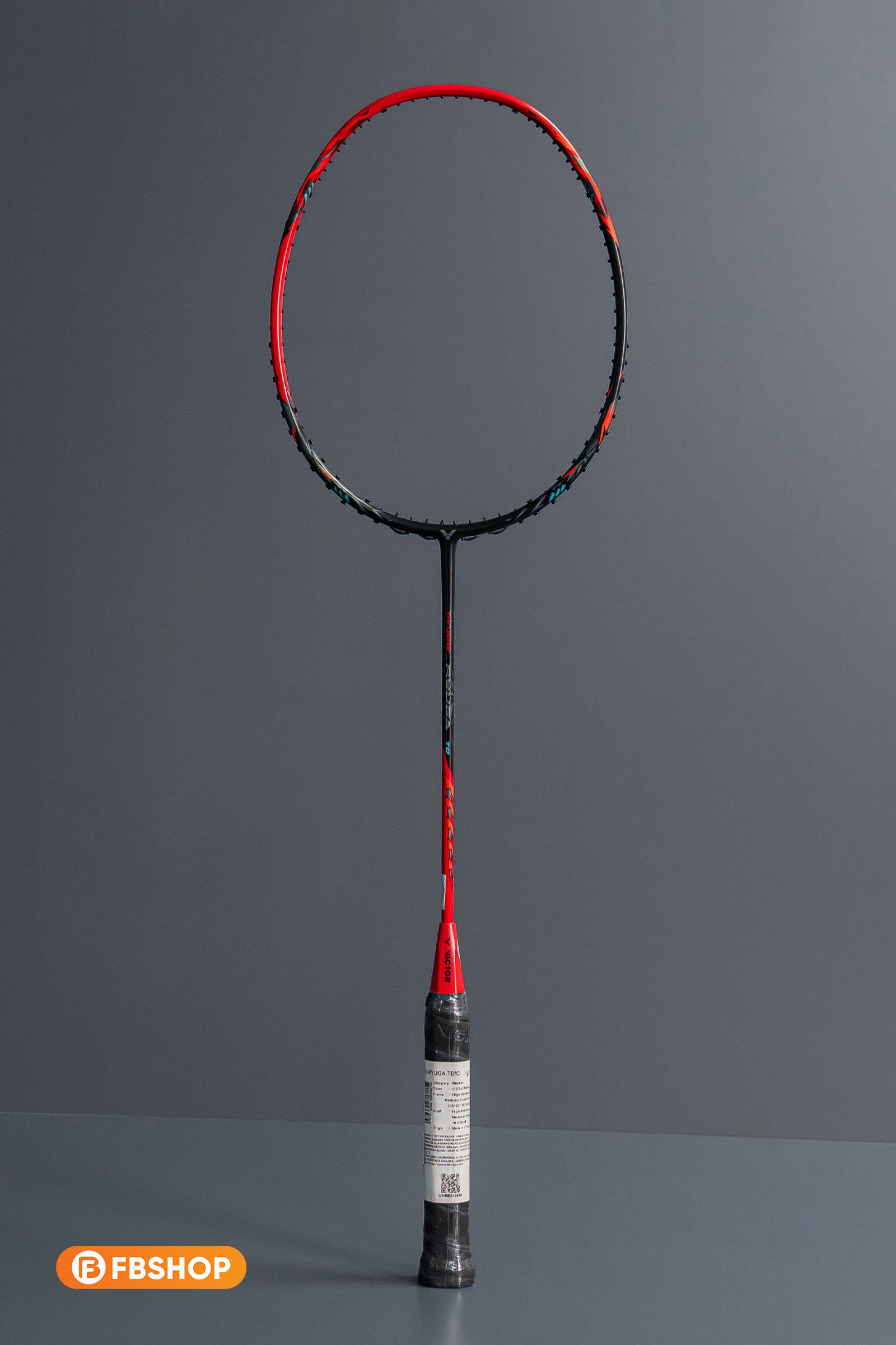 Victor Thruster Ryuga TD/C - Đỏ Đen