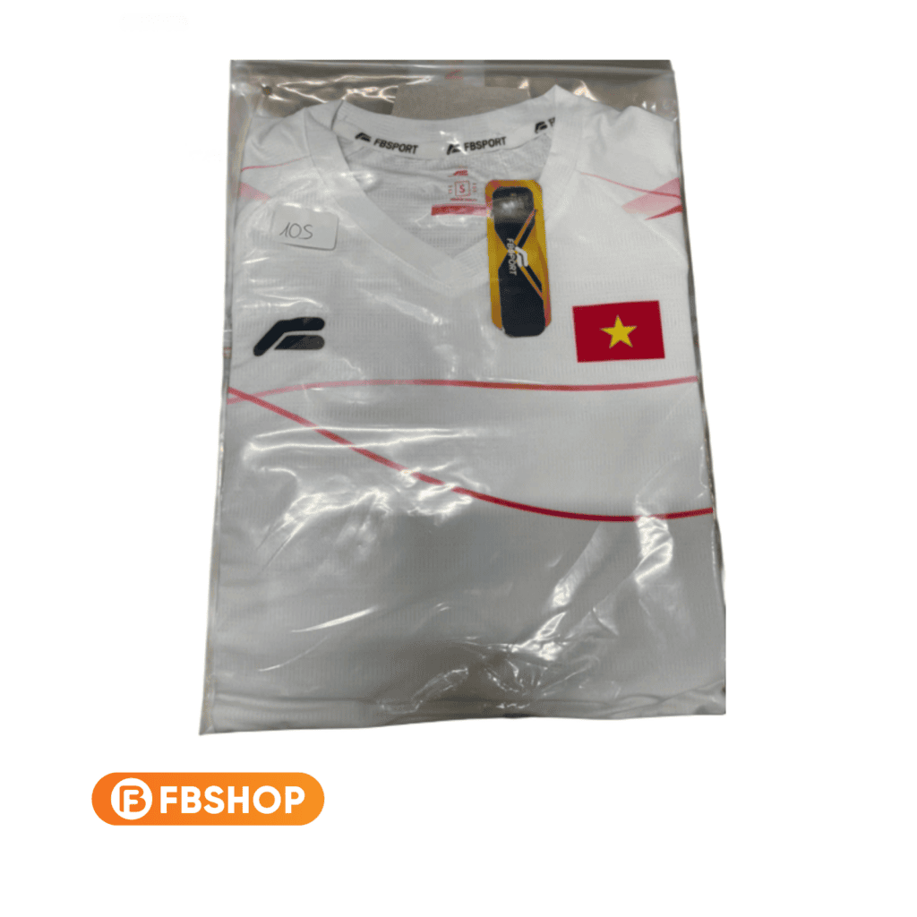 Áo cầu lông Fbsport A2614 Trắng Áo cầu lông Fbsport A2614 Trắng