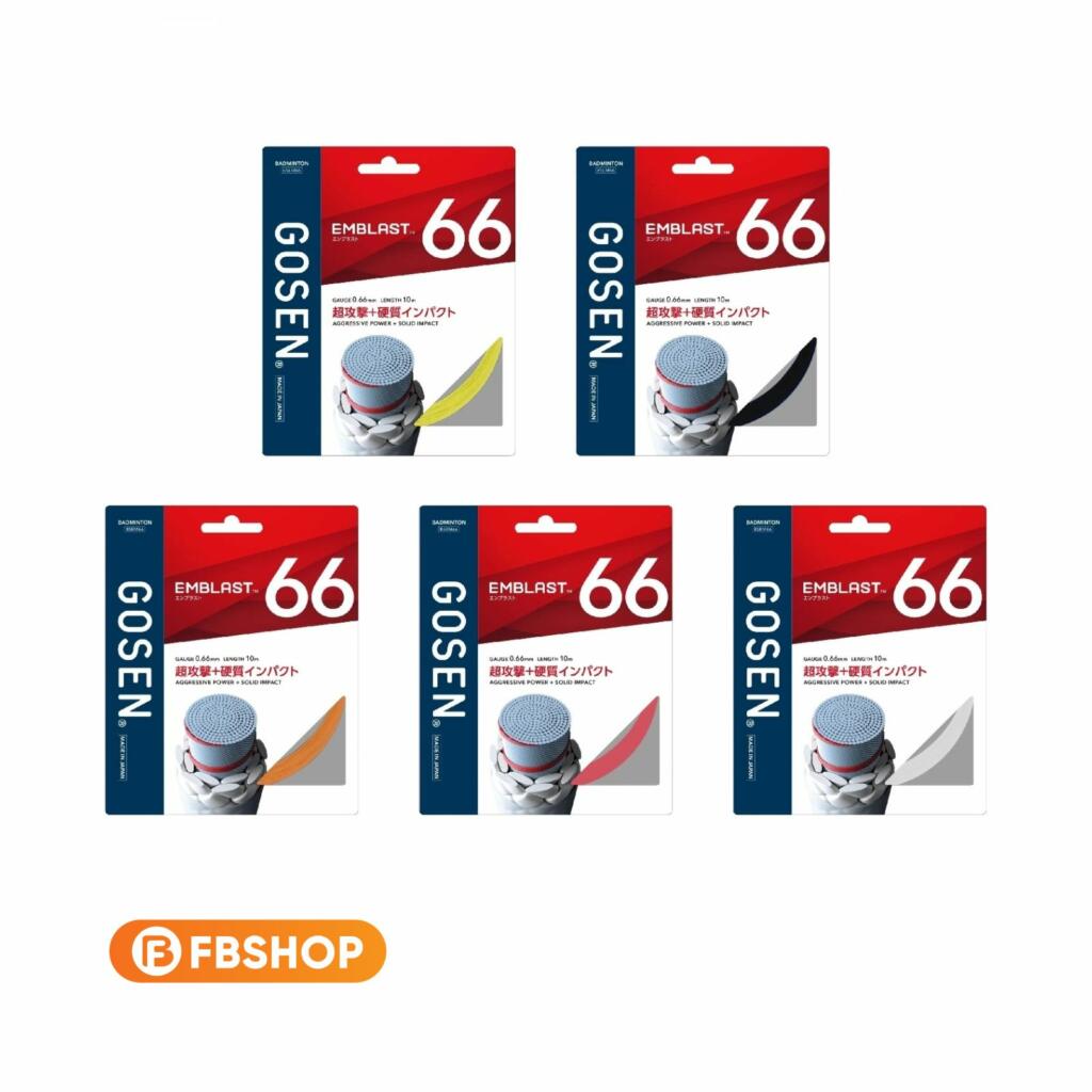 Dây Cước Căng Vợt Gosen Emblast 66 