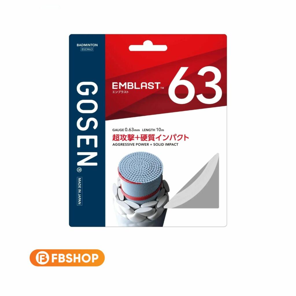 Gosen Emblast 63 - Trắng Gosen Emblast 63 - Trắng
